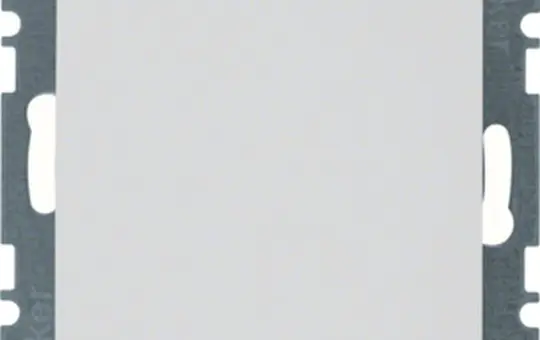 BERKER 10091909 Blindabdeckung S.1/B.3/B.7 ohne Krallen | polarweiß matt