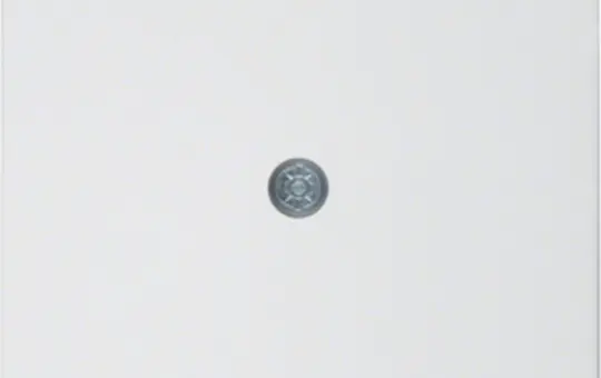 BERKER 10198989 Abdeckung für Kabelauslass S.1/B.3/B.7 polarweiß glänzend