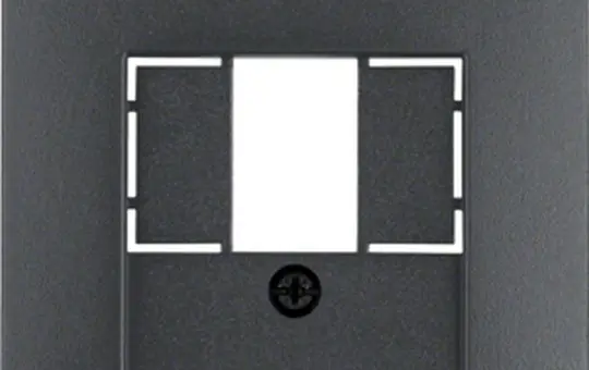 BERKER 10331606 Telefonabdeckung S.1/B.3/B.7 Standard | anthrazit matt