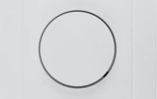 BERKER 11308989 Drehdimmerabdeckung S.1/B.3/B.7 Standard | polarweiß glänzend