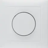 BERKER 11309909 Drehdimmerabdeckung S.1/B.3/B.7 Standard | polarweiß matt