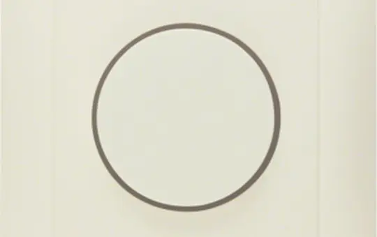 BERKER 11308982 Drehdimmerabdeckung S.1/B.3/B.7 Standard | weiß glänzend