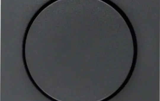 BERKER 11371606 Drehdimmerabdeckung S.1/B.3/B.7 Standard | anthrazit matt