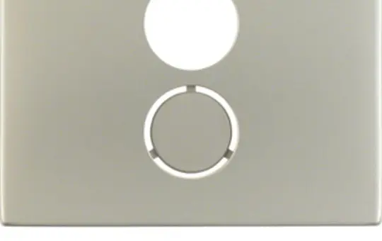 BERKER 11847004 Lautsprecherdosenabdeckung S.1/B.3/B.7 edelstahl lackiert