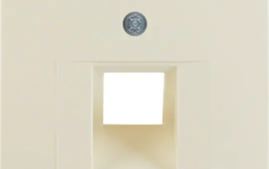 BERKER 14078982 Netzwerkabdeckung S.1/B.3/B.7 1-fach | weiß glänzend