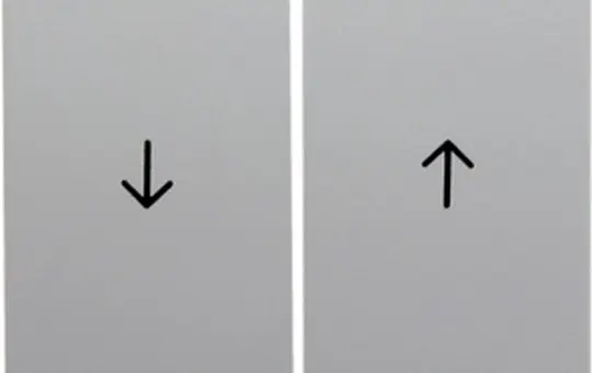 BERKER 16251909 Jalousiewippe S.1/B.3/B.7 2-fach | polarweiß matt