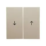 BERKER 16258982 Jalousiewippe S.1/B.3/B.7 2-fach | weiß glänzend