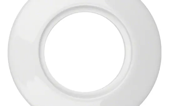 BERKER 138169 Abdeckrahmen 1930 Porzellan 1-fach | polarweiß glänzend