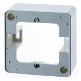 BERKER 10290069 Aufputzrahmen Arsys 1-fach | polarweiß glänzend