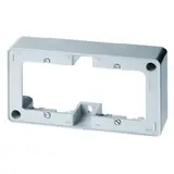 BERKER 10300069 Aufputzrahmen Arsys 2-fach | polarweiß glänzend