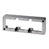 BERKER 10319004 Aufputzrahmen Arsys 3-fach | edelstahl lackiert