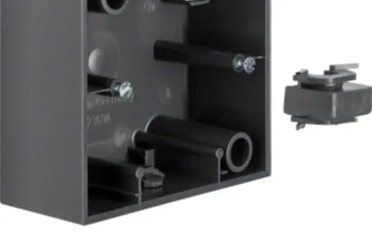 BERKER 10411606 Aufputzgehäuse B.3 1-fach | anthrazit matt