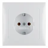 BERKER 47429909 SCHUKO-Steckdose komplett S.1/B.3/B.7 1-fach | polarweiß matt