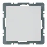 BERKER 10096089 Blindabdeckung Q.1/Q.3 Standard | polarweiß samt