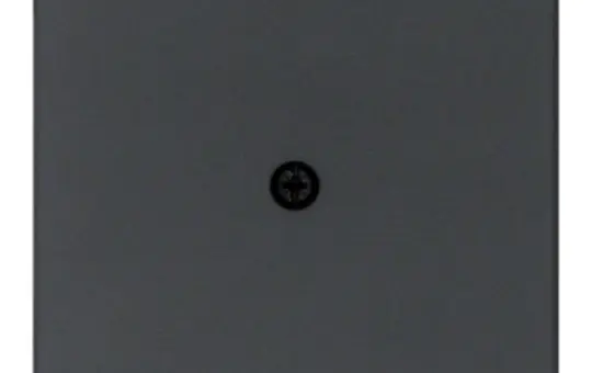 BERKER 10196086 Abdeckung für Kabelauslass Q.1/Q.3 anthrazit samt