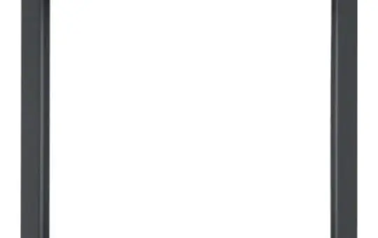 BERKER 11096076 Zwischenrahmen Q.1/Q.3 50x50 mm | anthrazit samt
