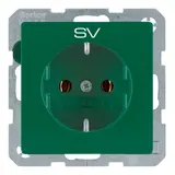 BERKER 47436003 EDV-Steckdose R.1/R.3 Standard | grün samt