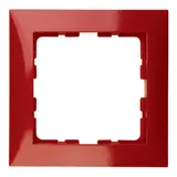 BERKER 10118962 Abdeckrahmen S.1 1-fach | rot glänzend
