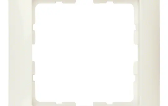 BERKER 10118982 Abdeckrahmen S.1 1-fach | weiß glänzend