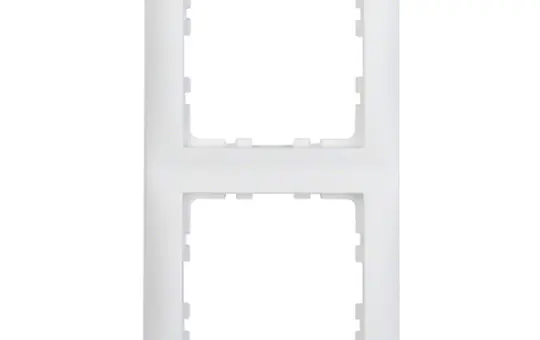 BERKER 10129909 Abdeckrahmen S.1 2-fach | polarweiß matt