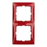 BERKER 10128962 Abdeckrahmen S.1 2-fach | rot glänzend
