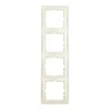 BERKER 10148982 Abdeckrahmen S.1 4-fach | weiß glänzend