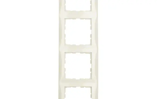 BERKER 10148982 Abdeckrahmen S.1 4-fach | weiß glänzend