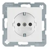 BERKER 47238989 SCHUKO-Steckdose S/B Berührungsschutz | polarweiß glänzend