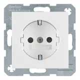 BERKER 47231909 SCHUKO-Steckdose S/B Berührungsschutz | polarweiß matt