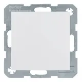 BERKER 47518989 SCHUKO-Steckdose S/B Klappdeckel | polarweiß glänzend