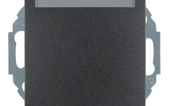 BERKER 47461606 beschr. SCHUKO-Steckdose S/B Berührungsschutz, Klappdeckel | anthrazit matt