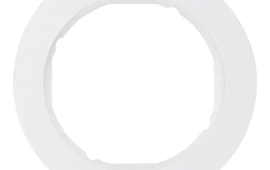 BERKER 10112089 Abdeckrahmen R.classic 1-fach | polarweiß glänzend