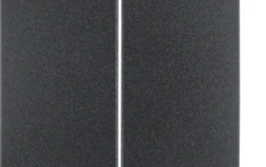 BERKER 85142185 Tastdimmerabdeckung S.1/B.3/B.7 2-fach | anthrazit matt