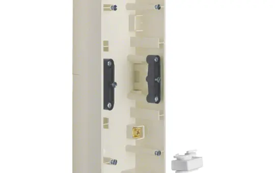 BERKER 10438982 Aufputzgehäuse S.1/S.3/S.7 3-fach | weiß glänzend