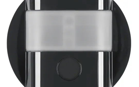 BERKER 85341231 Bewegungsmelder R.1/R.3 1,10 m, Komfort | schwarz glänzend