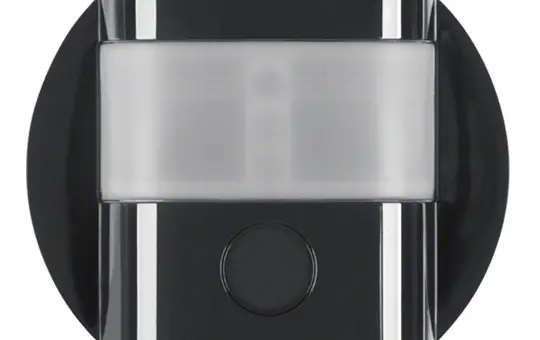 BERKER 85342231 Bewegungsmelder R.1/R.3 2,20 m, Komfort | schwarz glänzend