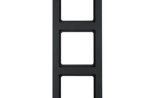 BERKER 10136086 Abdeckrahmen Q.1 3-fach | anthrazit samt