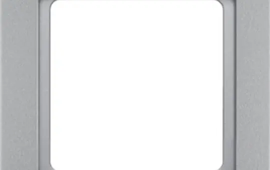BERKER 10116094 Abdeckrahmen Q.3 1-fach | alu samt lackiert