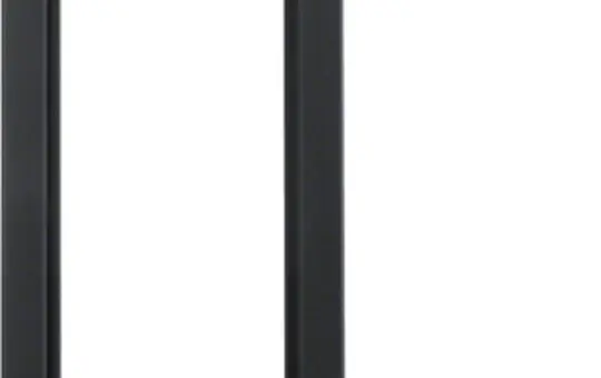 BERKER 13096096 Abdeckrahmen Q.3 1-fach mit großem Ausschnitt | anthrazit samt lackiert