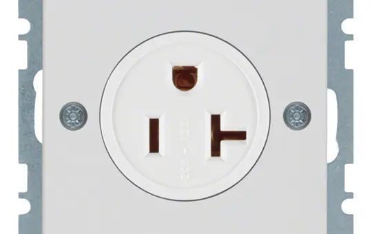 BERKER 41686089 internationale Steckdose Q.1/Q.3 US NEMA 5, 20 A | polarweiß matt