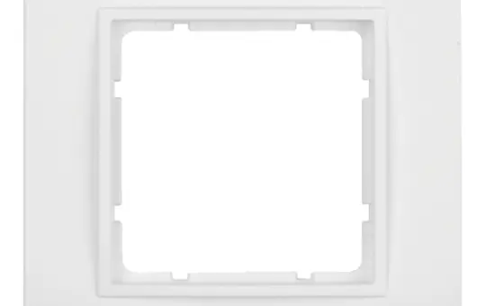 BERKER 10116919 Abdeckrahmen B.7 1-fach | polarweiß matt