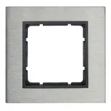 BERKER 10113606 Abdeckrahmen B.7 1-fach | edelstahl/anthrazit matt