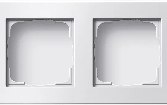 GIRA 136227 Profil 55 System 55 2-fach | reinweiß seidenmatt