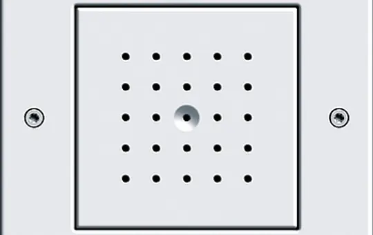 GIRA 127066 Türstation Aufputz TX_44 3-fach, Video | reinweiß