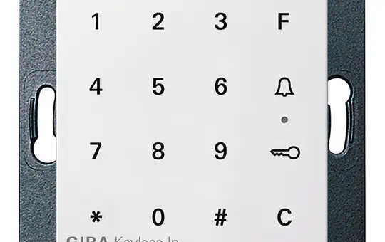 GIRA 260503 Keyless-In Codetastatur System 55 reinweiß glänzend