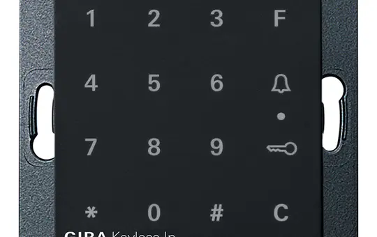 GIRA 2605005 Keyless-In Codetastatur System 55 schwarz matt