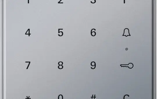 GIRA 260565 Keyless-In Codetastatur TX_44 alu