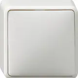 GIRA 010613 Aufputz-Wippschalter Wechselschalter | reinweiß