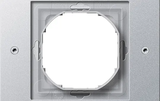 GIRA 021165 Abdeckrahmen TX_44 1-fach | alu