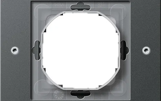 GIRA 021167 Abdeckrahmen TX_44 1-fach | anthrazit